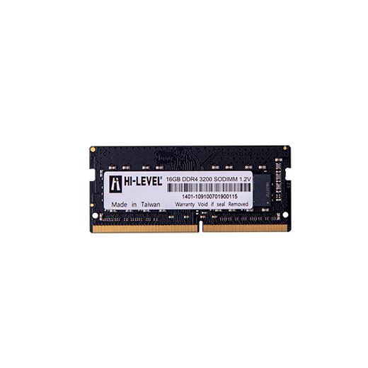 16GB DDR4 3200Mhz SODIMM 1.2V HLV-SOPC25600D4/16G HI-LEVEL