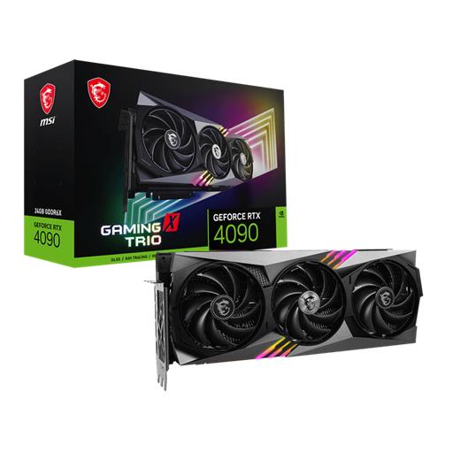 Msı Geforce Rtx 4090 Gamıng X Trıo 24G 24Gb Gddr6X Dp Hdmı 384Bit