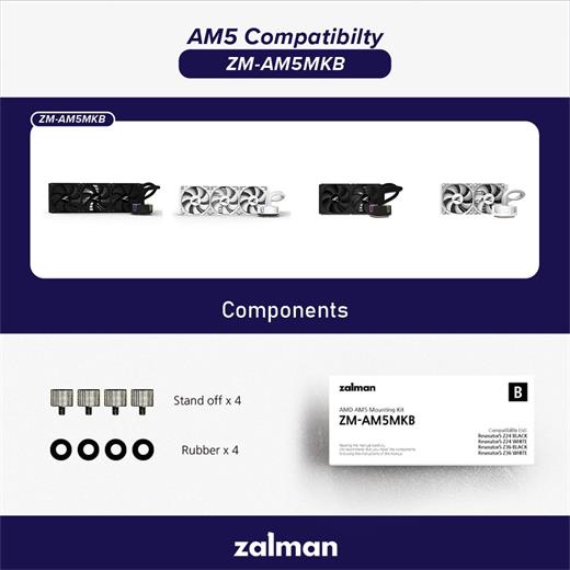 Zalman Zm-Am5Mkb Reserator5 Soket Kıt Amd Am5