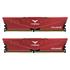 Team T-Force Vulcan Z Red 16GB(2x8GB) 3200Mhz CL16 DDR4 Gaming Ram (TLZRD416G3200HC16FDC01)